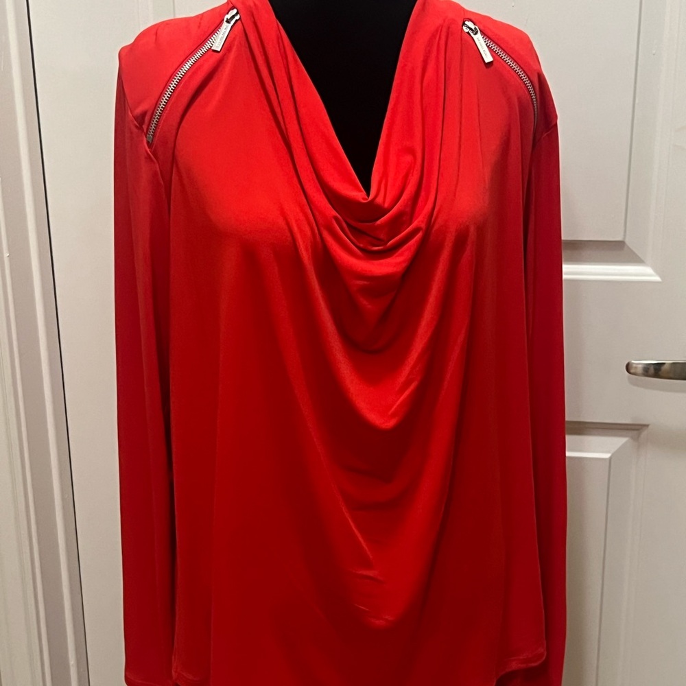 Michael Kors LS knit top, NWT